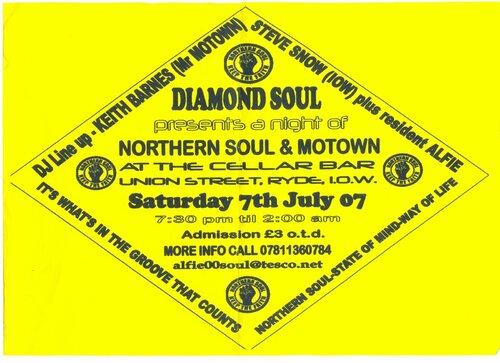 diamond soul 7th july 07 isle of wight