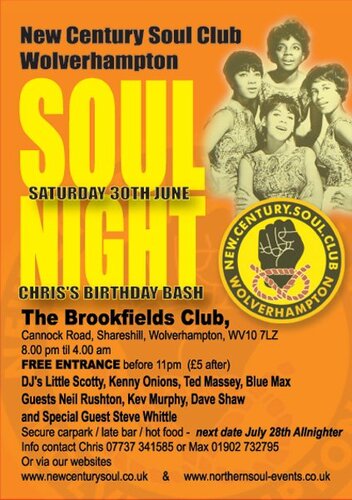 ncs wolverhampton free soul night