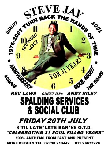 steve jay 31 soulful years spalding services and social clu