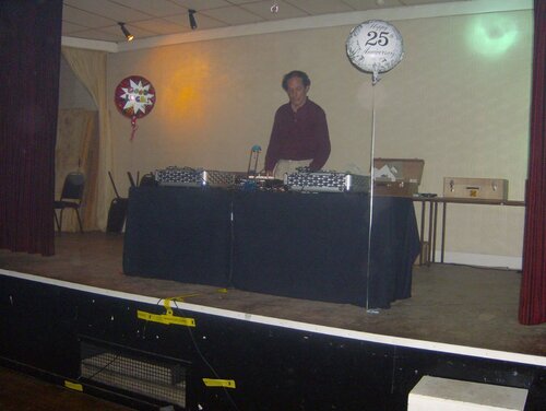 mick on the decks