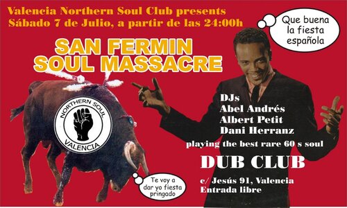 san fermin soul massacre, valencia, spain