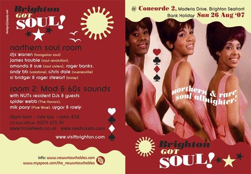 brighton got soul allnighter sunday 26 august