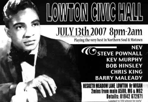  lowton ** fri 13 july 