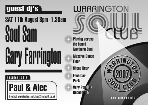 warrington soul club