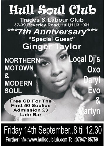 hull soul club 14th september