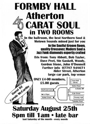 45 carat soul - formby hall, atherton