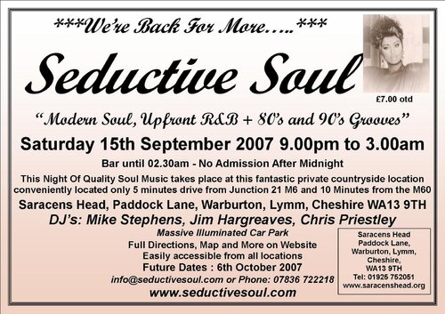 seductive soul - warburton, lymm, cheshire-15th september 20