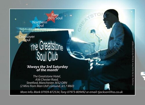 greatstone soul club saturday 15th sept