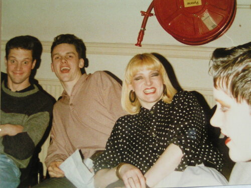 chris, dave, kate & annette brennan at allanton mid 80's