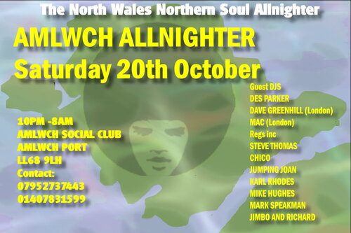 amlwch allnighter - sat oct 20th