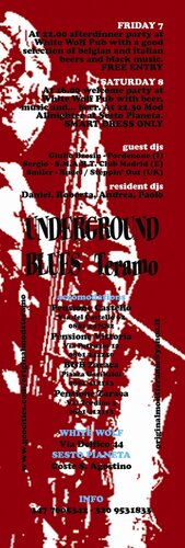 undergroun blues 2007