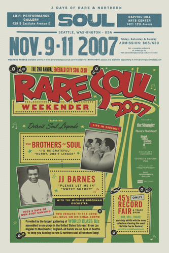 emerald city soul club - rare soul weekender 2007