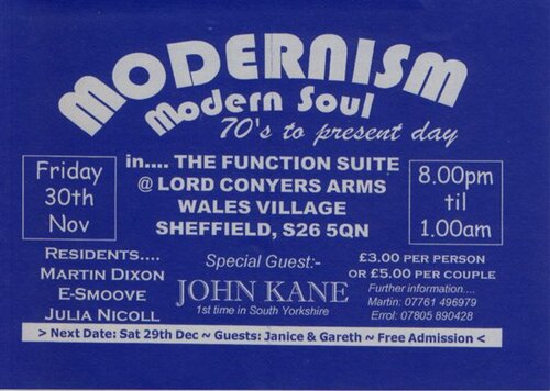 modernism fri nov 30th