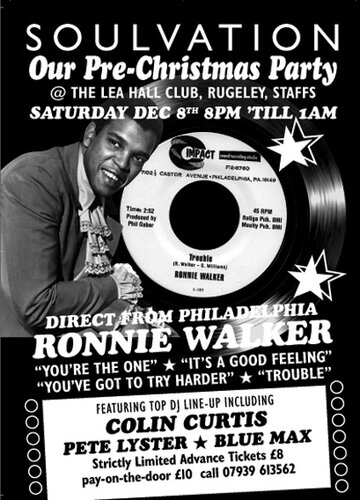 ronnie walker @ soulvation saturday 8th dec