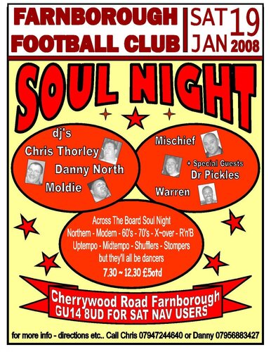 soul night farnborough fc