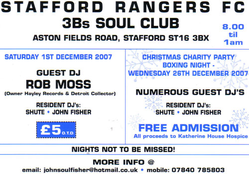 december 1st = stafford rangers