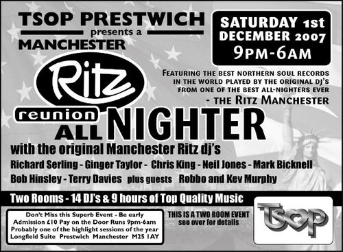 ritz reunion saturday 1st december