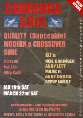 canberra soul sat 19th jan samlesbury aerodrome nr preston