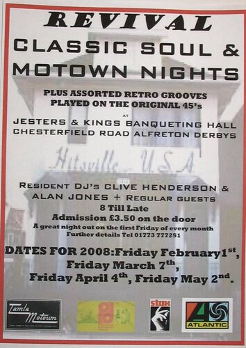 revival-classic soul & motown night-alfreton derbys