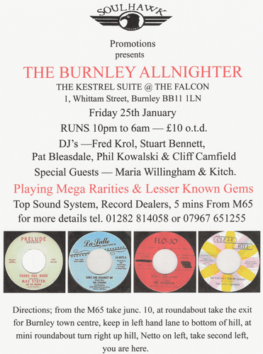 the burnley allnighter-friday 25th january