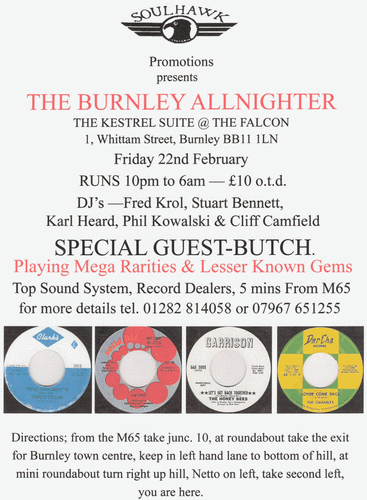 the burnley allnighter-friday february 22nd