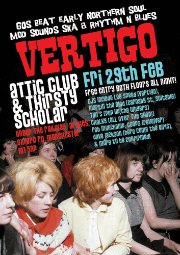 vertigo mod 6ts northern 2 floor free massive event!&#33