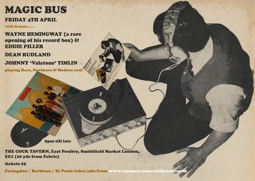 magic bus... fri 4th april