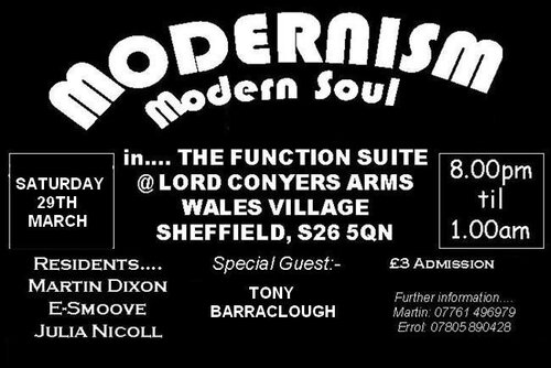 modernism, saturday 29th march