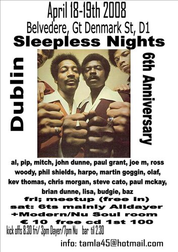 sleepless nights 18-19 april