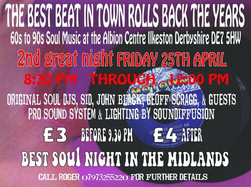 ilkeston albion centre soul night