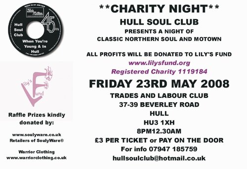 hull soul club 23rd may