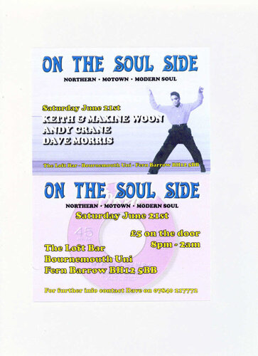 on the soul side - loft bar @ bournemouth uni