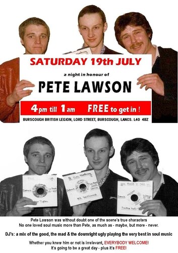 pete lawson do - sat 19 july