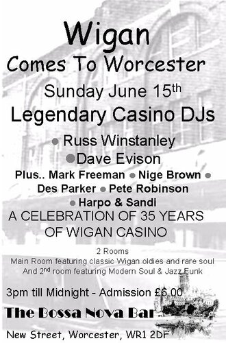 bossa nova alldayer - worcester