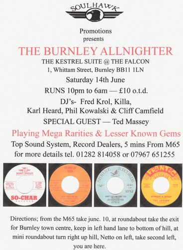 the burnley allnighter-saturday 14th june