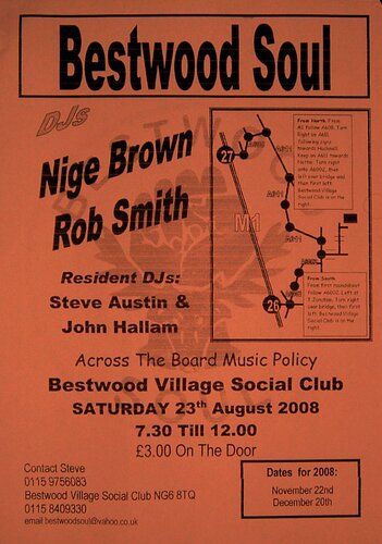 bestwood soul club nottingham