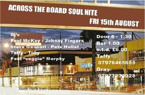 nhic soul nite letchworth gc 15th aug