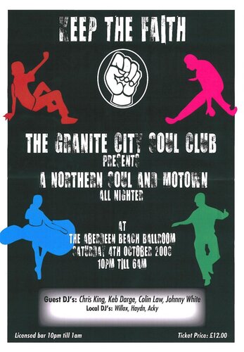 aberdeen northern soul & motown allnighter october 4th