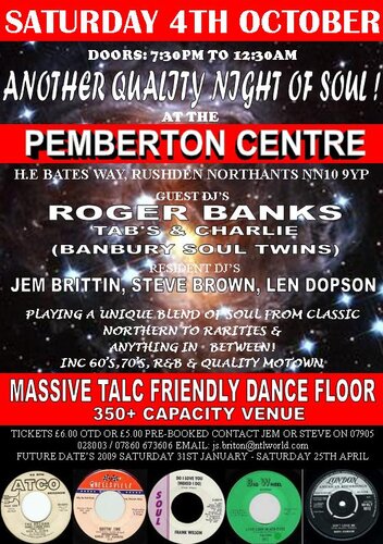 pemberton centre october 4th