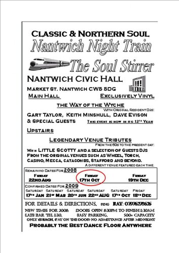 nantwich night train