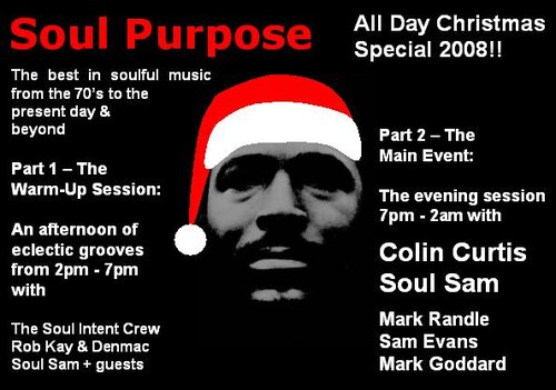 soul purpose all day xmas special - tuesday 30th december 20