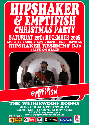 hipshaker - portsmouth - sat dec 20th 2008