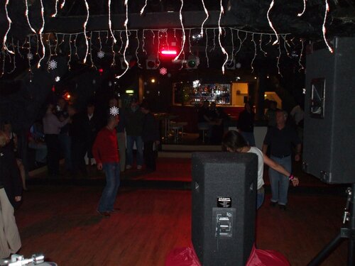 an early dance floor