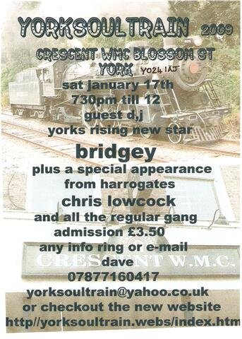 yorksoultrain 17th january