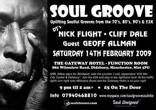 soul groove - didsbury, manchester