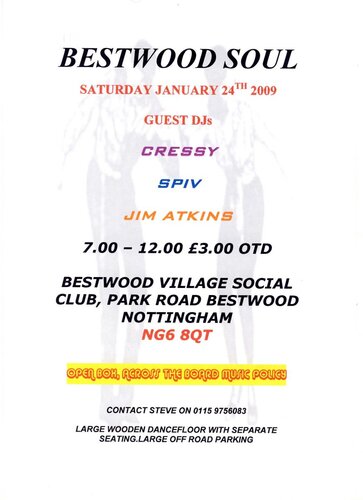 bestwood soul nottingham jan 24th 2009