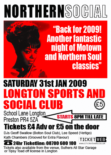 northern social presents "motown & northern soul cl