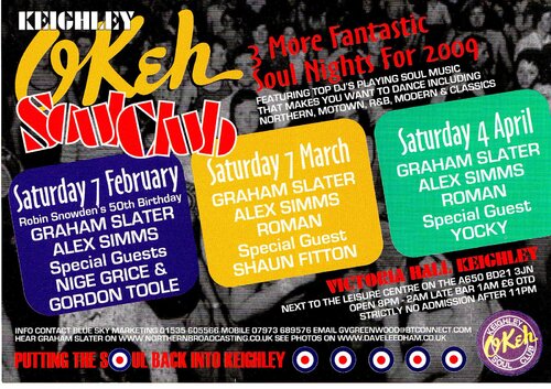 keighley okeh soul club 7 feb 2009