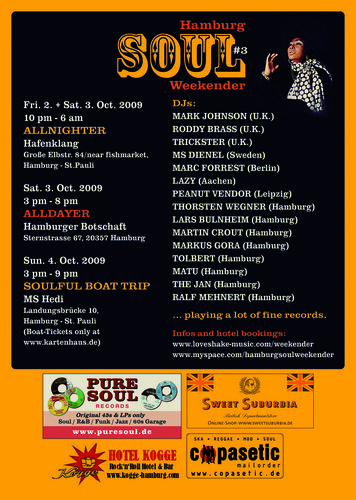 3rd hamburg soul weekender