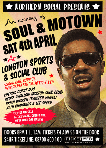 an evening of soul & motown @ longton ssc, preston